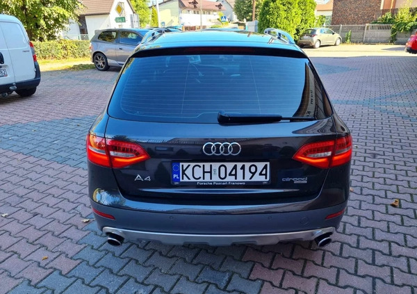 Audi A4 Allroad cena 57500 przebieg: 151128, rok produkcji 2012 z Trzebinia małe 172